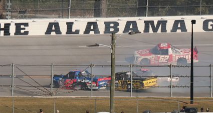 Tony Stewart, Cleetus McFarland involved in Stage 1 crash at Talladega