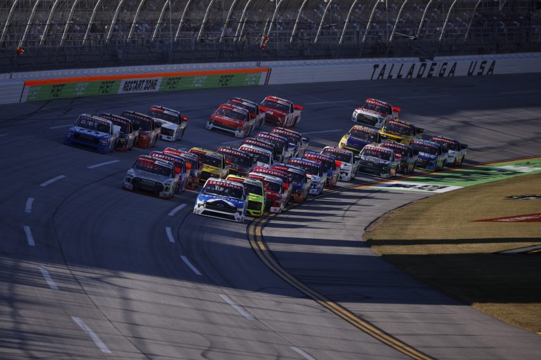 NASCAR Craftsman Truck Series at Talladega.