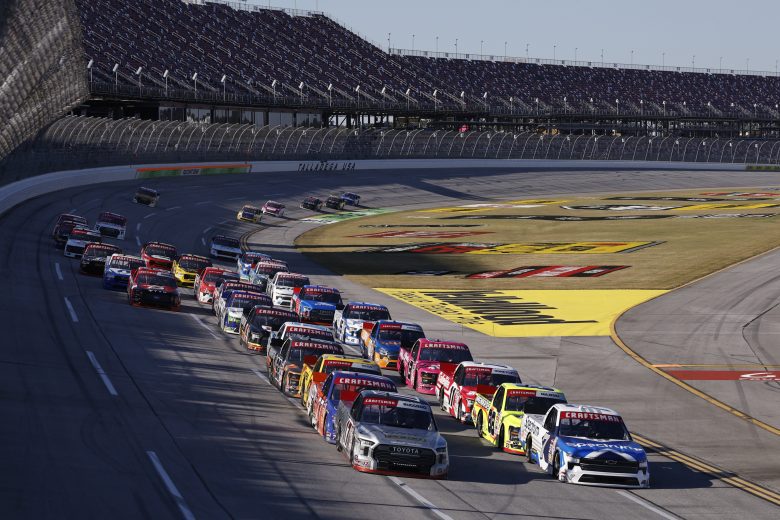 NASCAR Craftsman Truck Series at Talladega.