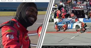 Promo Image for Honeyman's tire carrier tumbles, shakes it off with smile