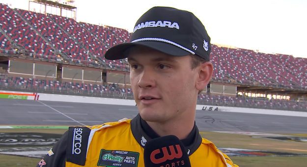 Jesse Love explains final-lap strategy: 'I was the help'