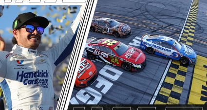 Race Rewind: Larson triumphs in chaotic Talladega overtime finish