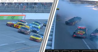 Promo Image for What went wrong? Breaking down push that sent Logano flipping