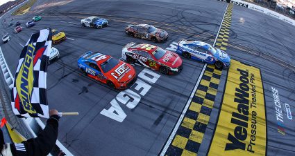 Kyle Larson scores first superspeedway win in Talladega Chase race