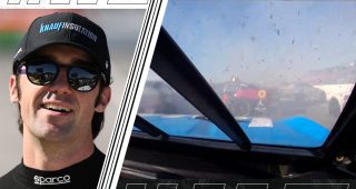 Promo Image for In-car: Cindric escapes damage in Lap 132 Talladega wreck
