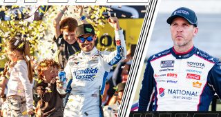 Promo Image for In-car, radio: Reactions from Larson, Hamlin on 'Dega finish