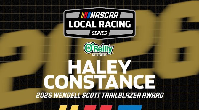 Haley Constance earns NASCAR’s Wendell Scott Trailblazer Award with a banner season at Washington’s Evergreen Speedway