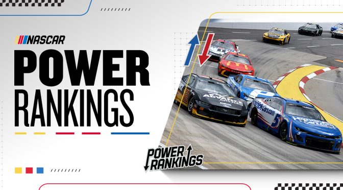 Power Rankings: Catch him if you can? Field hoping to halt Kyle Larson’s Martinsville crowning