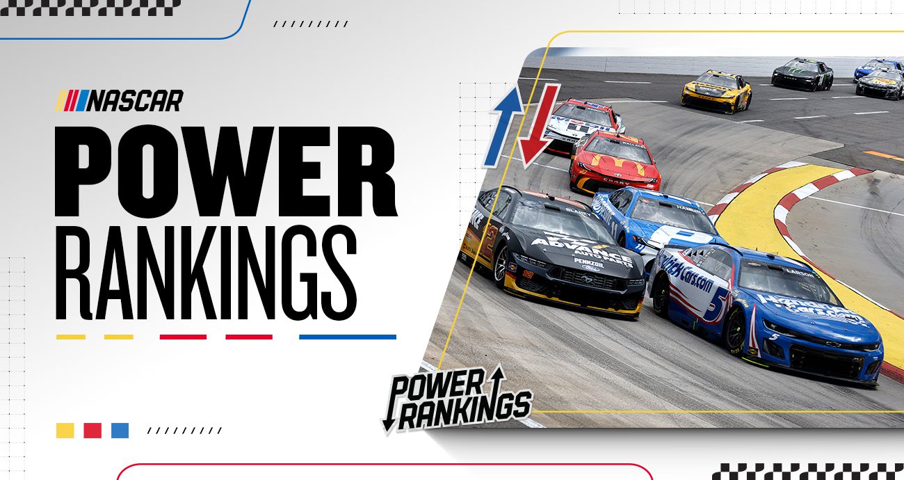 power rankings graphic for martinsville
