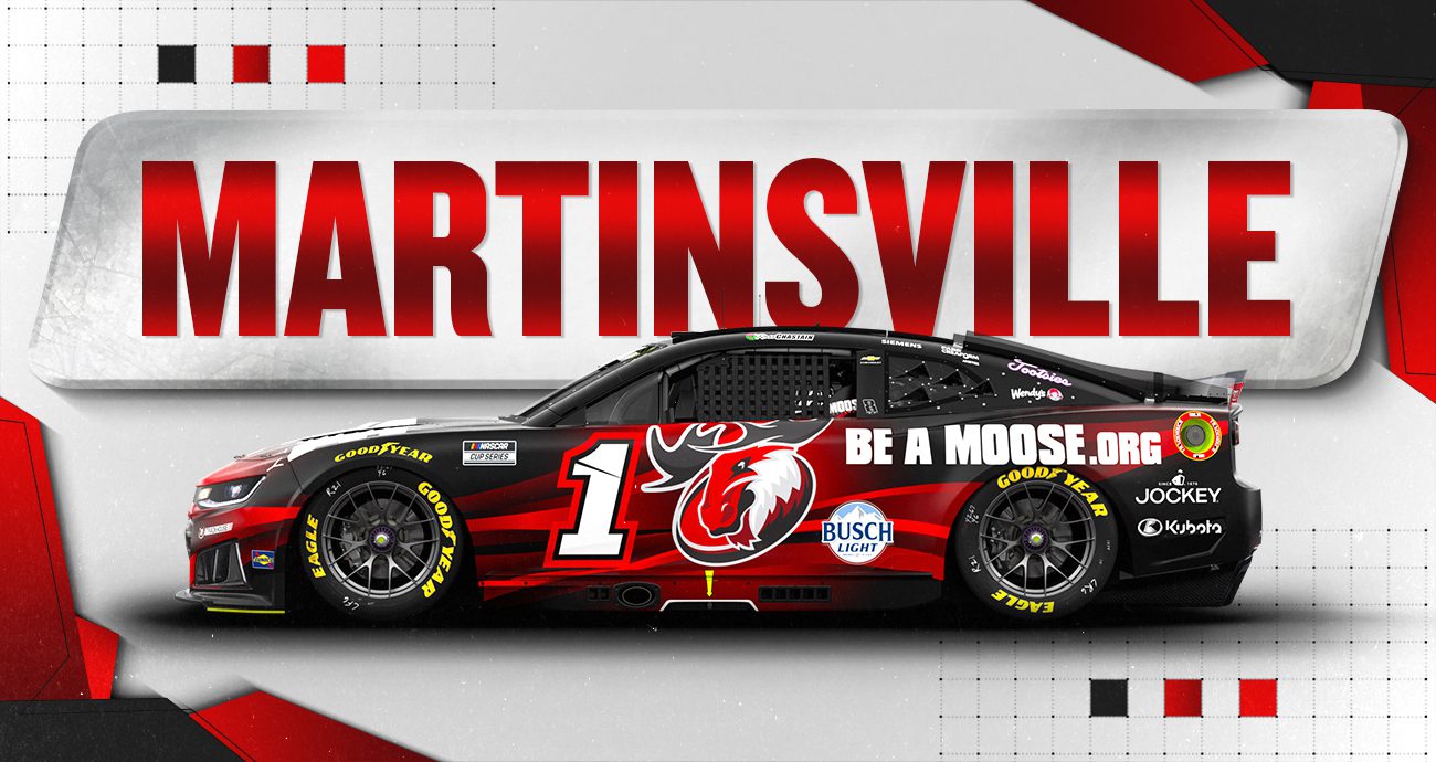 A graphic depicting the No. 1 Chevrolet.