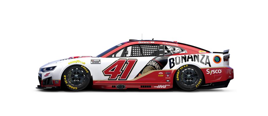 A graphic depicting the No. 41 Chevrolet.