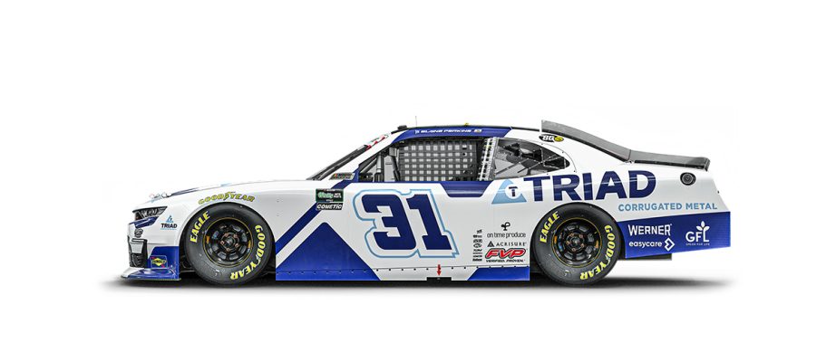 A graphic depicting the No. 31 Chevrolet.