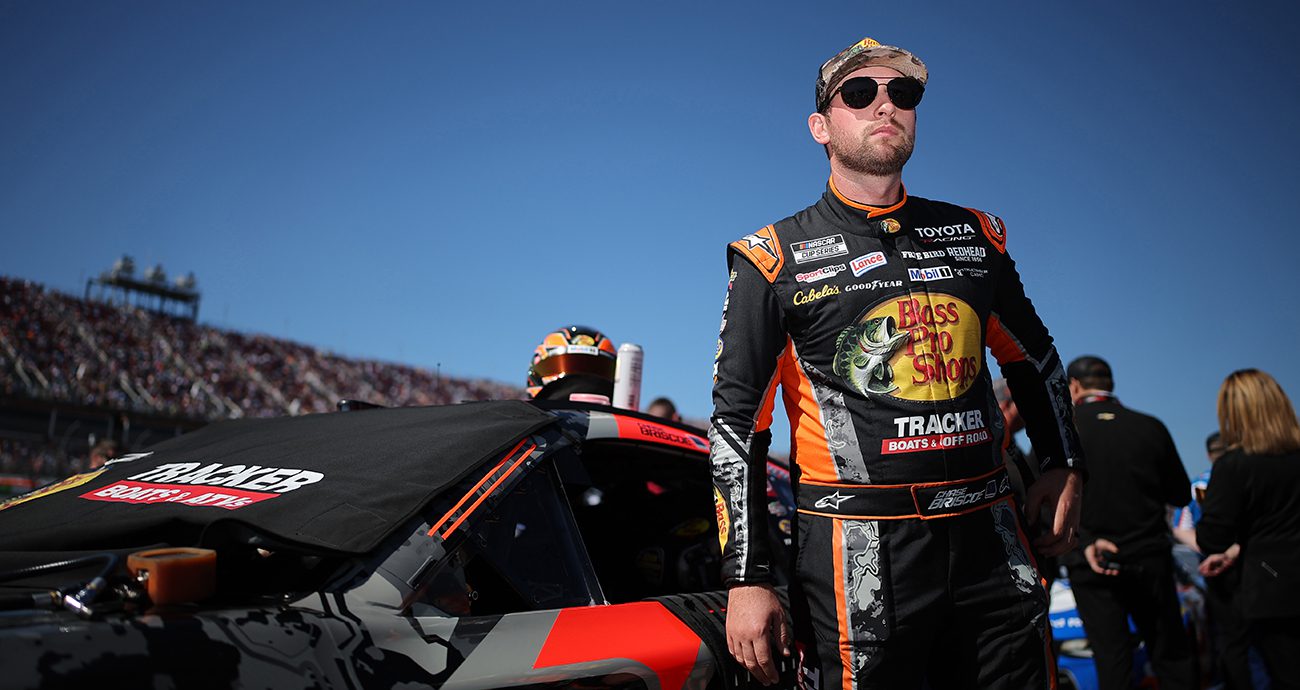 Chase Briscoe ahead of the NASCAR Cup Series Chase race at Talladega.