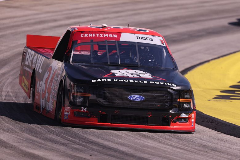Layne Riggs drives at Martinsville.