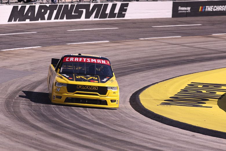 Mini Tyrrell drives at Martinsville.