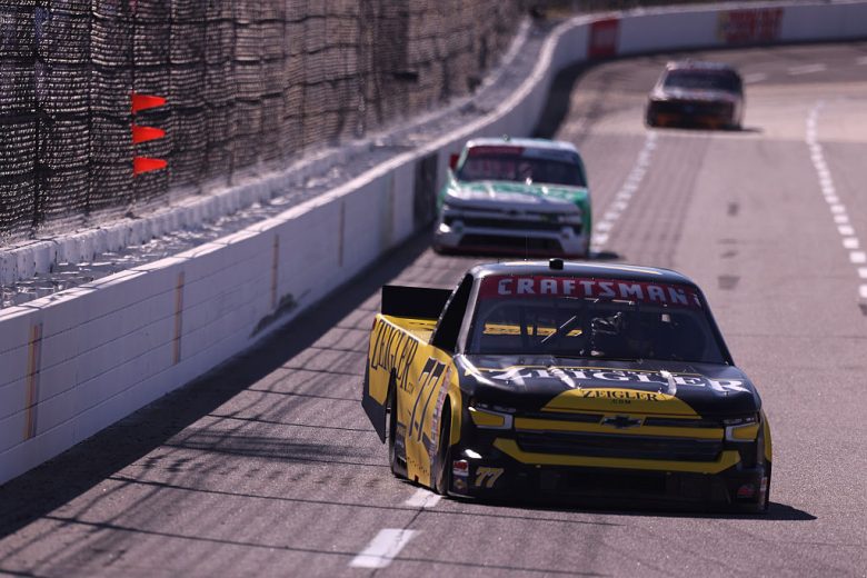 Tristan McKee drives at Martinsville.