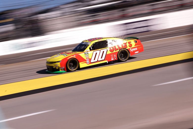 Sheldon Creed drives at Martinsville.